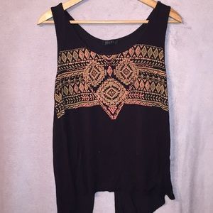 Scobe Open Back Tank Top